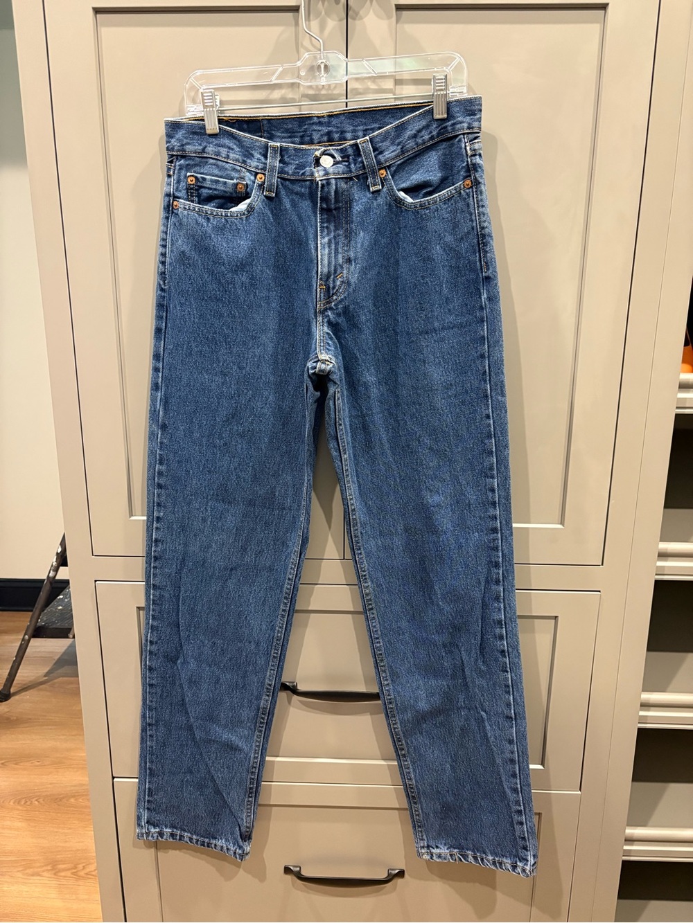 Levi's Straight-Leg Jeans in Blue